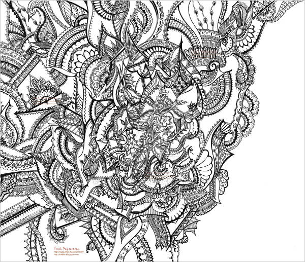 600x517 Abstract Sketches, Art Ideas Free Amp Premium Templates - Abstract Sketch