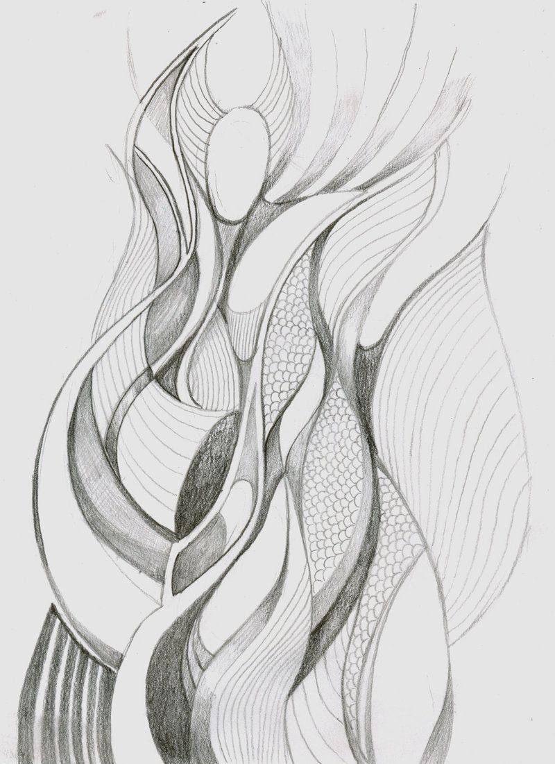 800x1101 Abstract Sketch By Lazygirl On @ Art - Abstract Sketch Deviantart