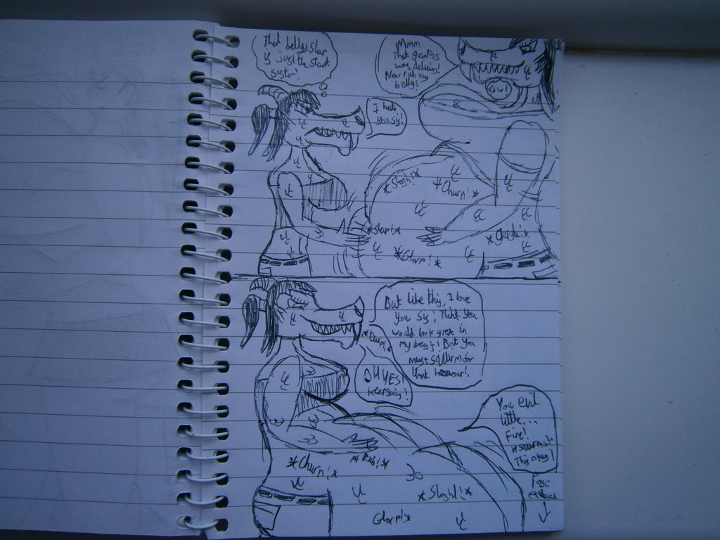 1024x768 Sibling Abuse (Sketch) By Roebot56 - Abuse Sketch