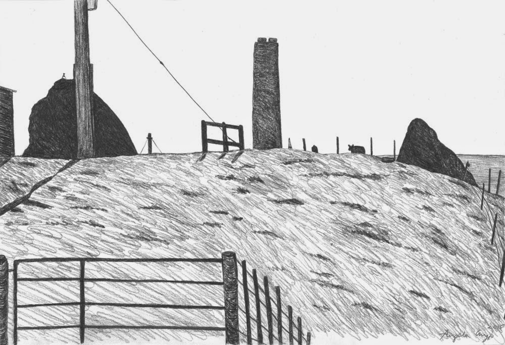 1000x683 The Taranaki Sketchers Hilltop - Access Sketch