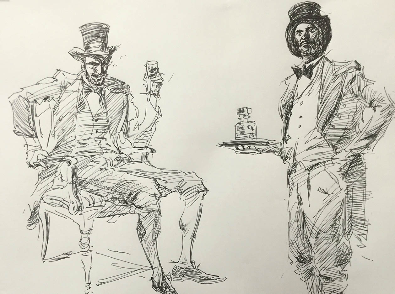 1258x938 Costumed Figure Drawing With Charles Hu Spring 2017 Online - Access Sketch