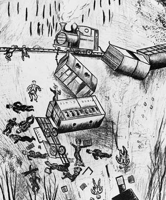 338x408 Railway Accidents Te Ara Encyclopedia Of New Zealand - Accident Sketch