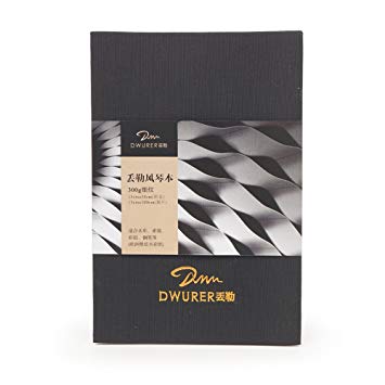 355x355 Dwurer Urban Sketch Book Accordion Watercolor Book (Hot Press ( 6 - Accordion Sketch