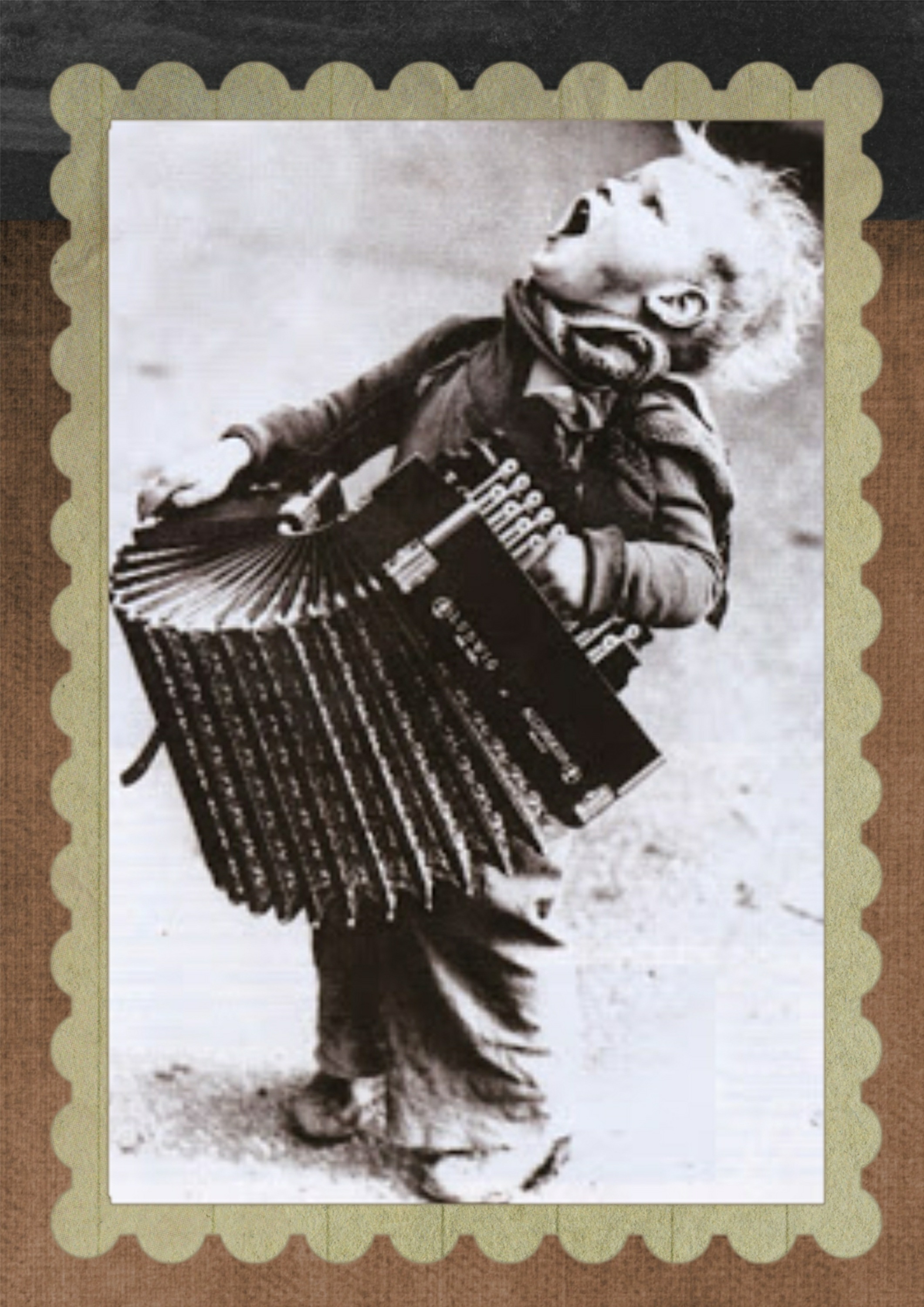 2121x3000 Free Images Music, Kid, Old, Portrait, Young, Youth, Child - Accordion Sketch