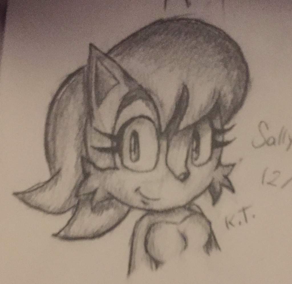 1024x994 Sally Acorn Sketch Sonic The Hedgehog! Amino - Acorn Sketch