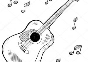 300x210 Guitar Drawing Sketch Pencil Drawings Of Guitars 3d Sketches Of A - Acoustic Guitar Sketch