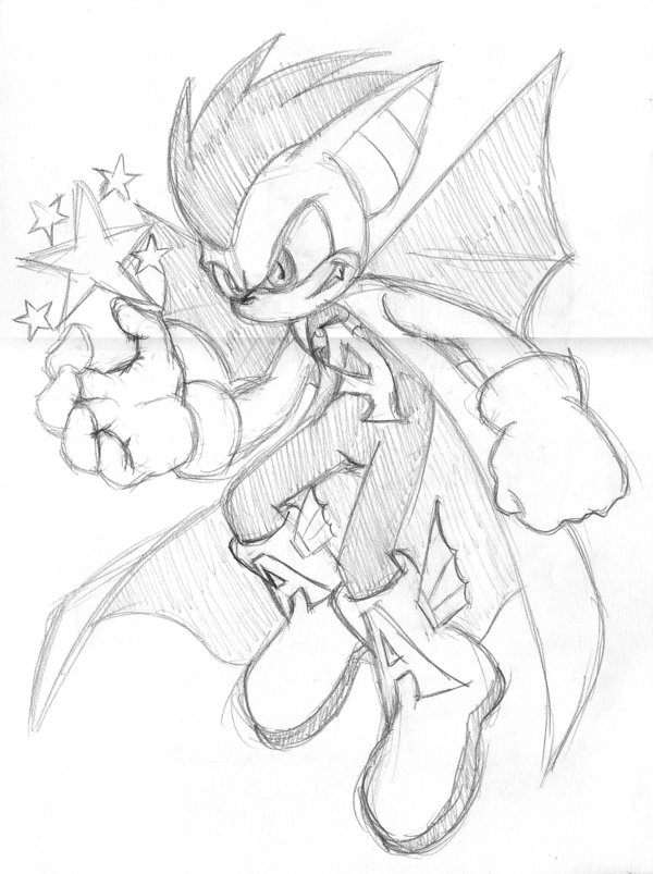 600x803 Aero The Acrobat Sketch By Inspectornills - Acrobat Sketch