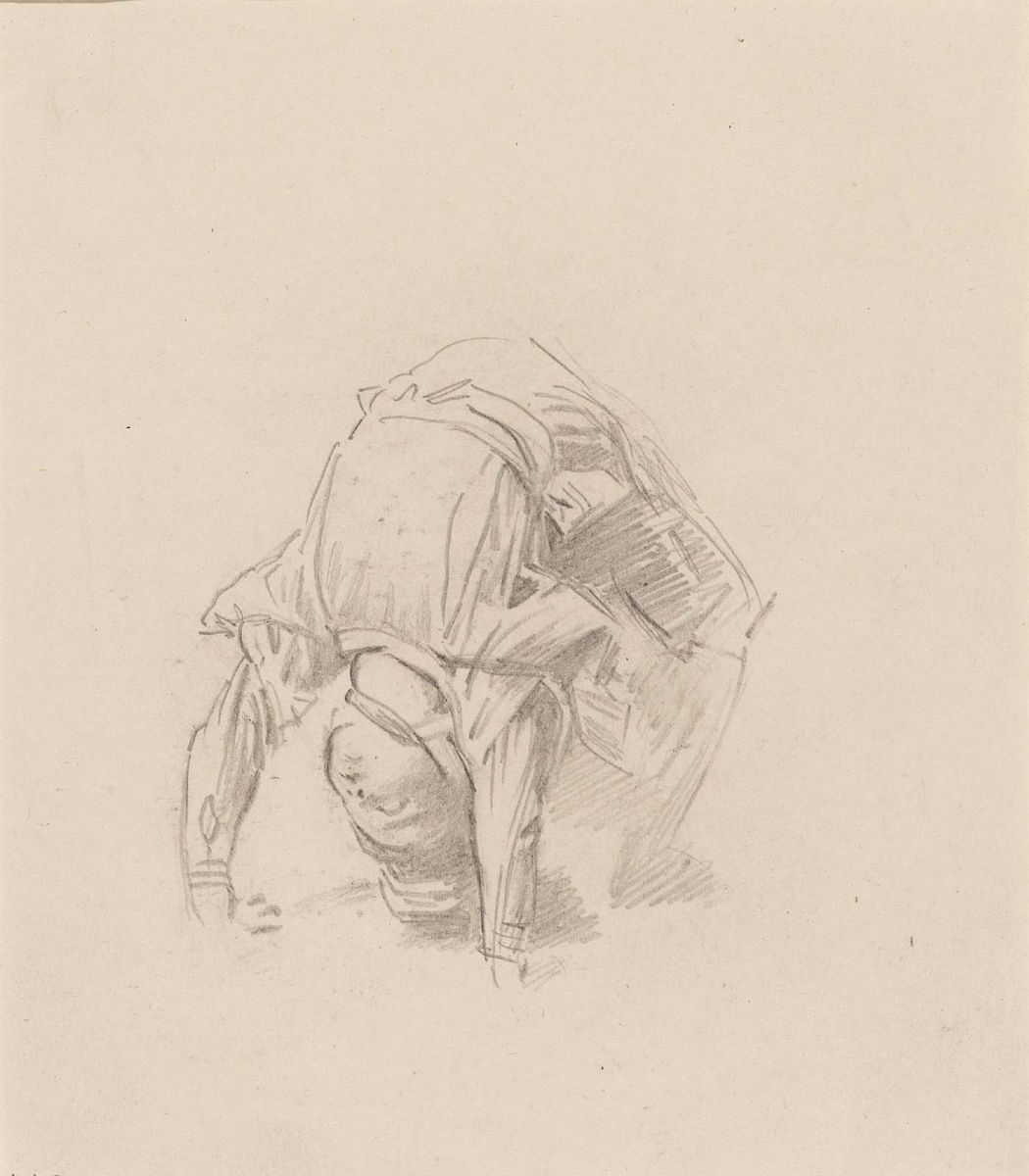 1050x1200 Sketch Of A Boy Acrobat By John Singer Sargent History, Analysis - Acrobat Sketch