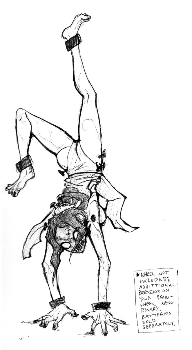 662x1207 Acrobat By Poisonparfait - Acrobat Sketch