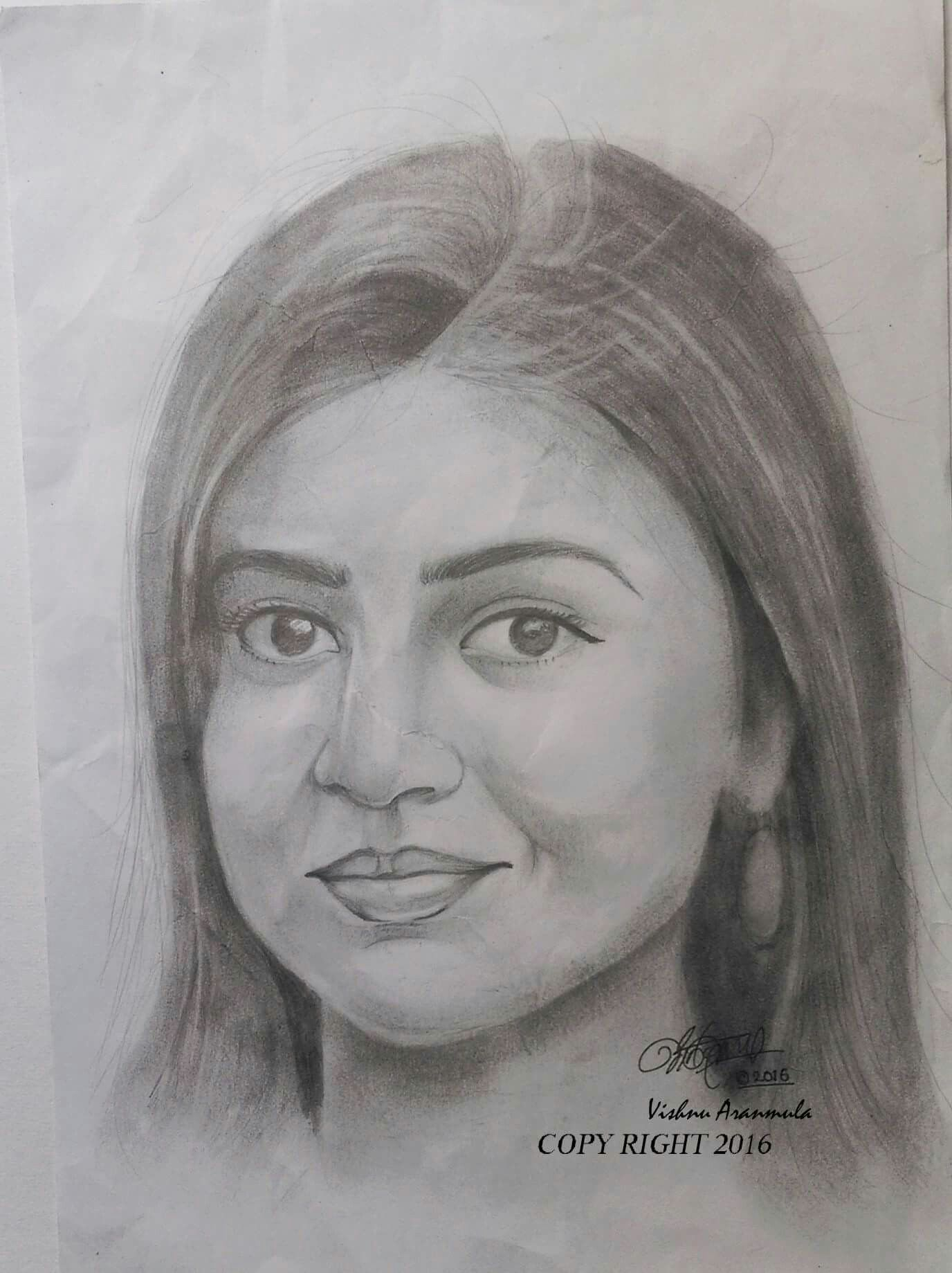 Actress Sketch at PaintingValley.com | Explore collection of Actress Sketch