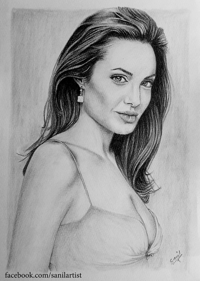 682x960 This Nepali Artist Deserves A Standing Ovation, Like Right Now! - Actress Sketch