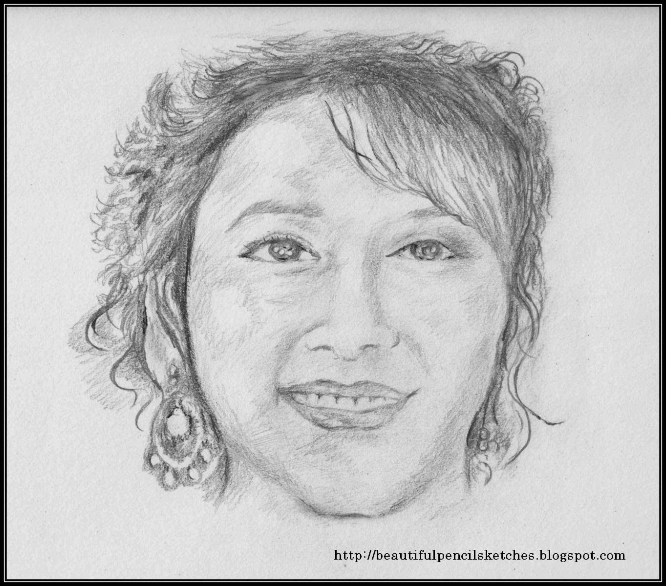 1363x1200 Beautiful Pencil Sketches Pencil Sketches Of Beautiful Indian - Actress Sketch