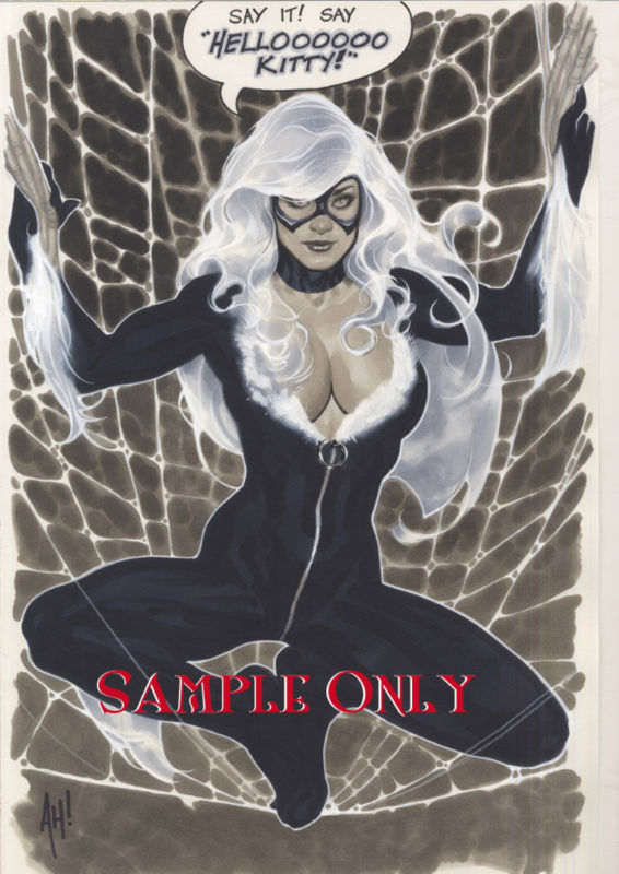 566x800 Win An Adam Hughes Sketch - Adam Hughes Sketch