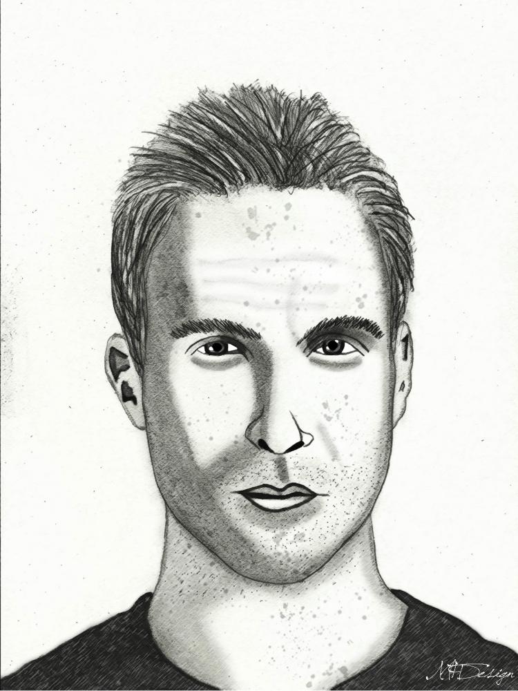 750x1000 Portrait Of Adam Levine By Merytamon On Stars Portraits - Adam Levine Sketch