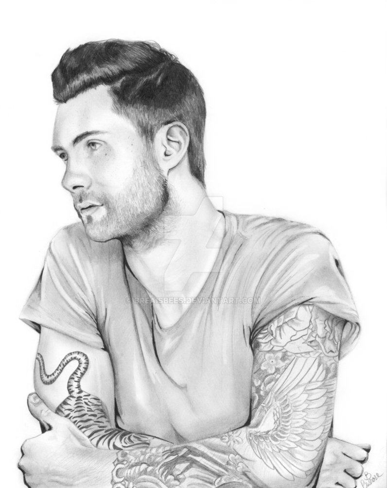 796x1004 Adam Levine By Breaisbees - Adam Levine Sketch