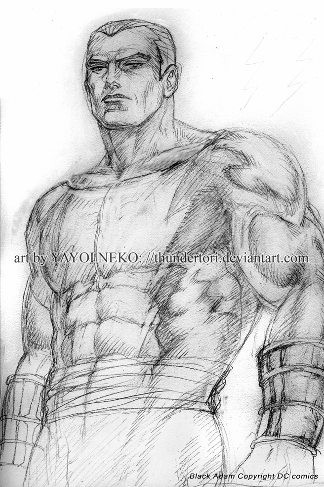 656x984 Black Adam Sketch By Thundertori - Adam Sketch