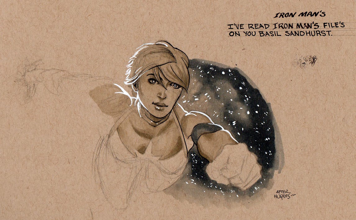 1146x708 Ink Destroyed My Brush Sketch A Day - Adam Sketch