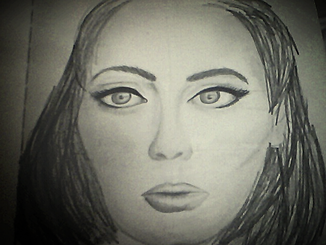 Adele Sketch at PaintingValley.com | Explore collection of Adele Sketch