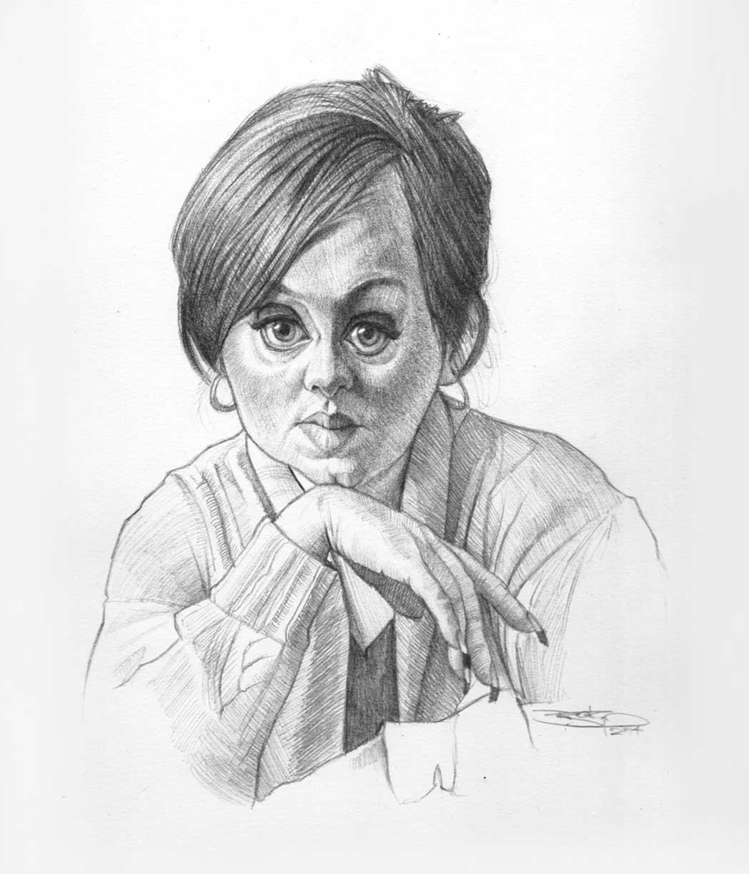 1048x1223 Adele Sri Priyatham - Adele Sketch