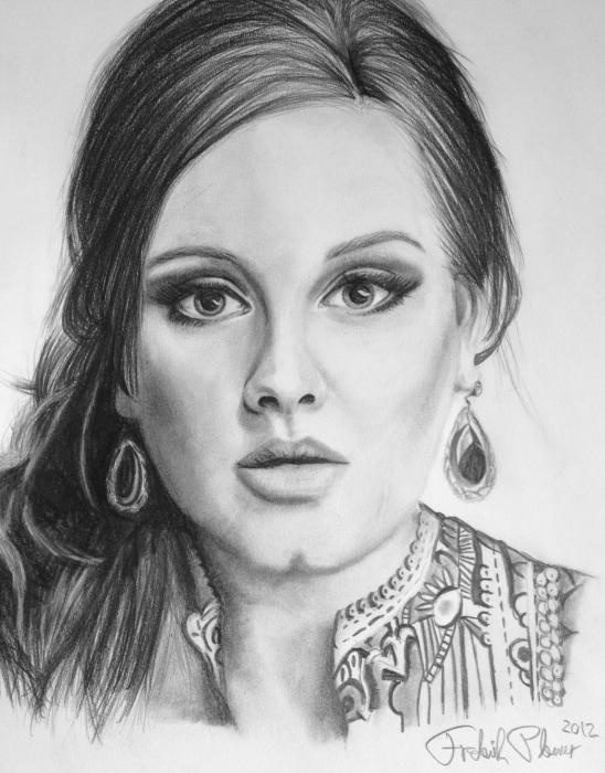 Adele Sketch at PaintingValley.com | Explore collection of Adele Sketch