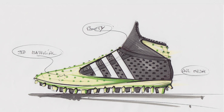 738x370 Adidas X15 Amp Ace15 Concept Sketches Mo Goal - Adidas Sketch