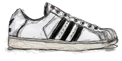 499x249 Project Sneaker Sketch Colors Adidas On Behance - Adidas Sketch
