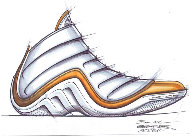 760x540 Shoe Sketches Adidas Sketch - Adidas Sketch