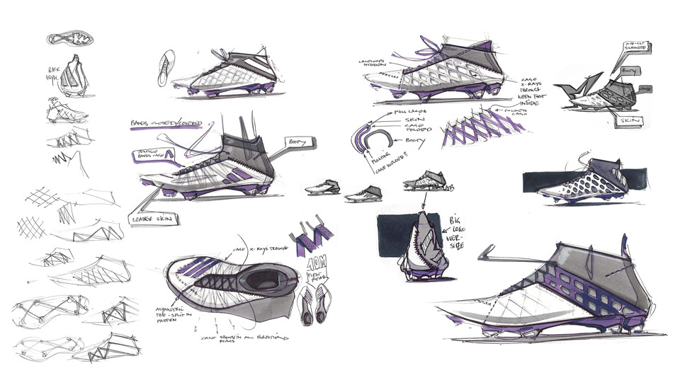 960x544 Adidas Messi15 Design Sketches - Adidas Sketch