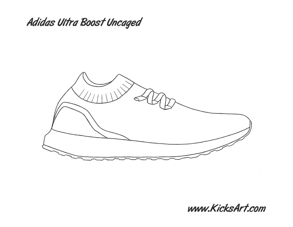 1000x773 Ultra Boost Uncaged Kicksart - Adidas Ultra Boost Sketch