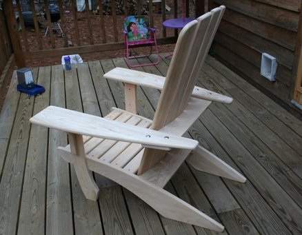 438x341 Adirondack Chair Of A Sort - Adirondack Chair Sketch