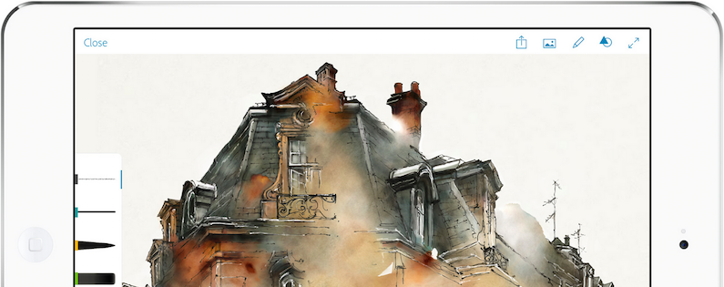 795x315 Gorgeous Drawings Made With Adobe Photoshop Sketch For Ipad - Adobe Sketch