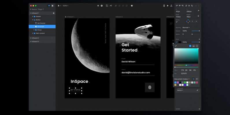 796x398 Invision Takes On Sketch And Adobe Xd With Its New Studio Design App - Adobe Sketch