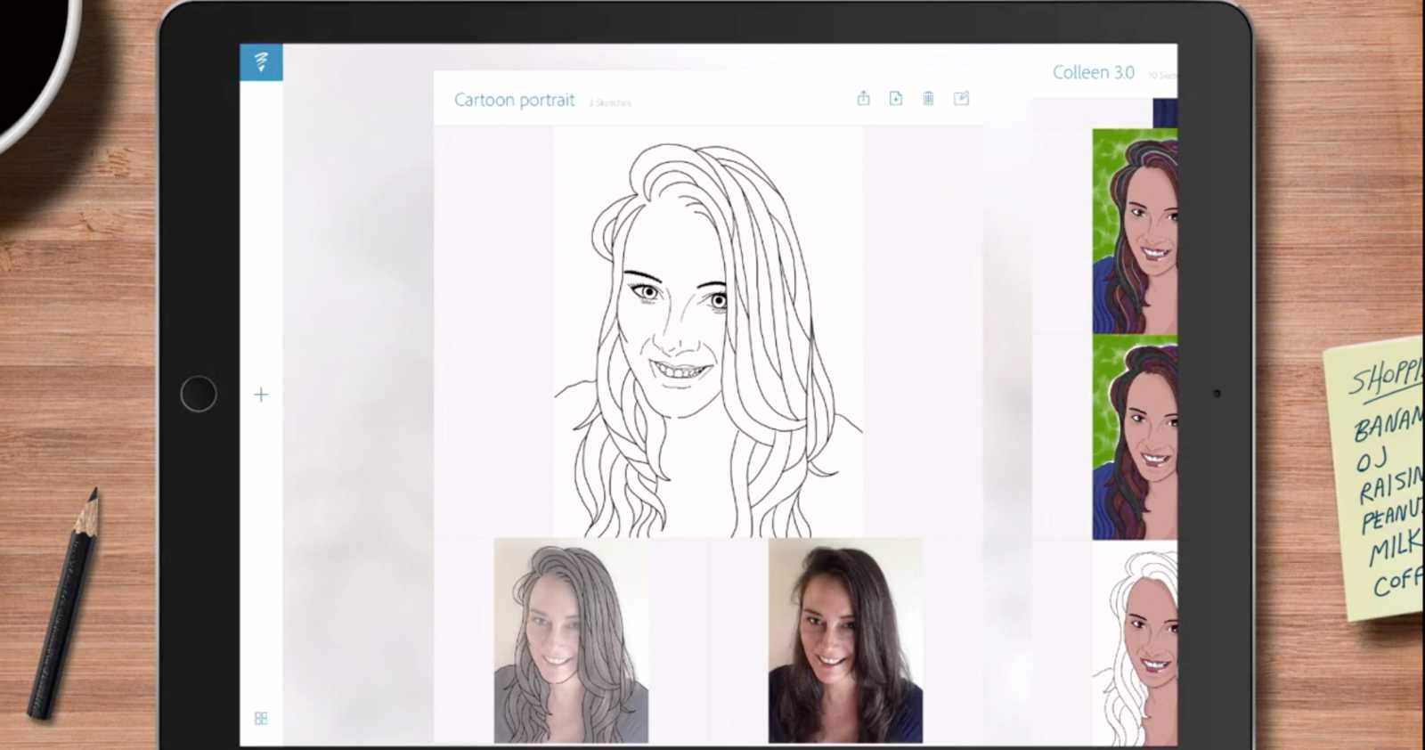 1600x842 Painting With Blend And Combine In Adobe Sketch, A Article - Adobe Sketch