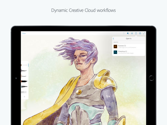 552x414 Adobe Photoshop Sketch App Price Drops - Adobe Sketch