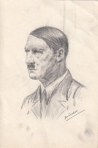 199x300 Sketch Adolf Hitler - Adolf Hitler Sketch