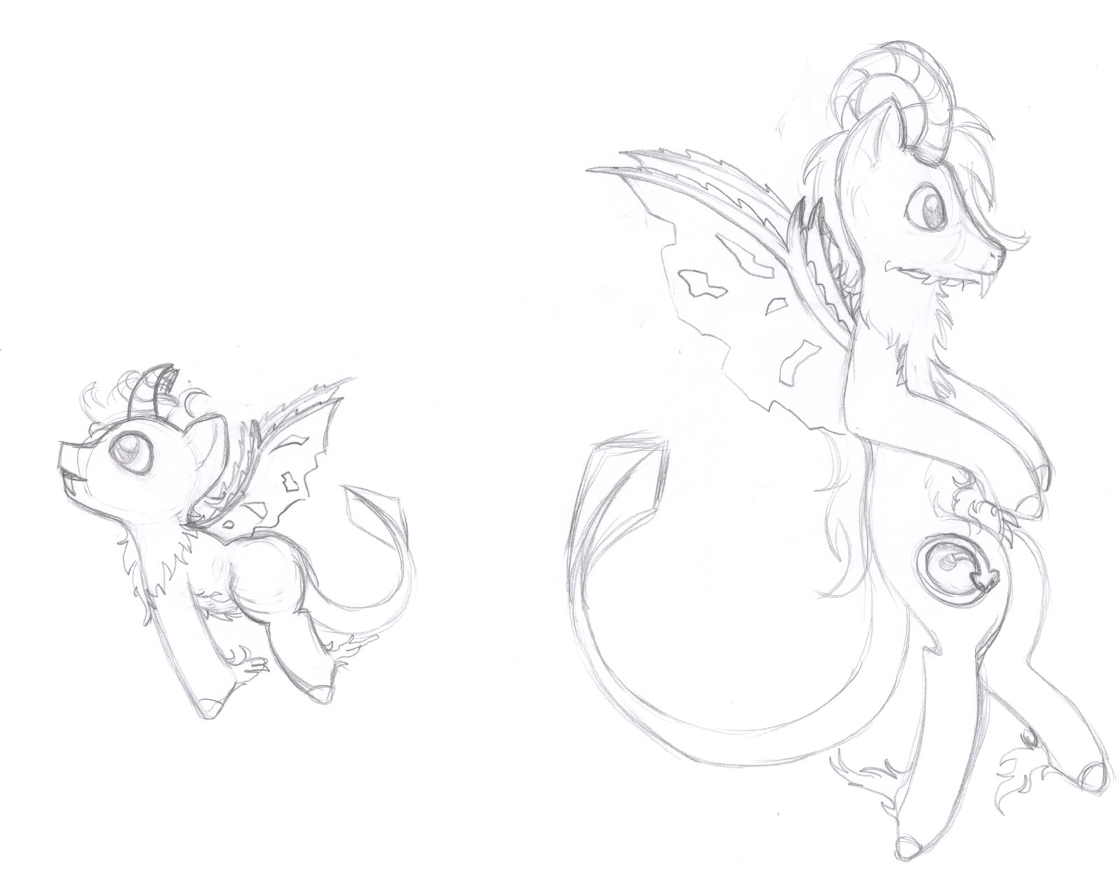 1600x1278 Mischief Mayhem - Adult Sketch