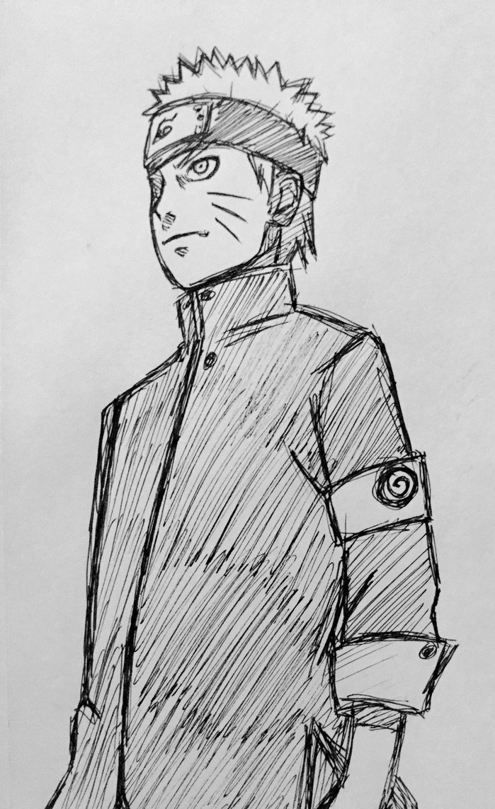 699x1143 Uzumaki Naruto Adult Sketch By Sasukeuchiha1027 - Adult Sketch