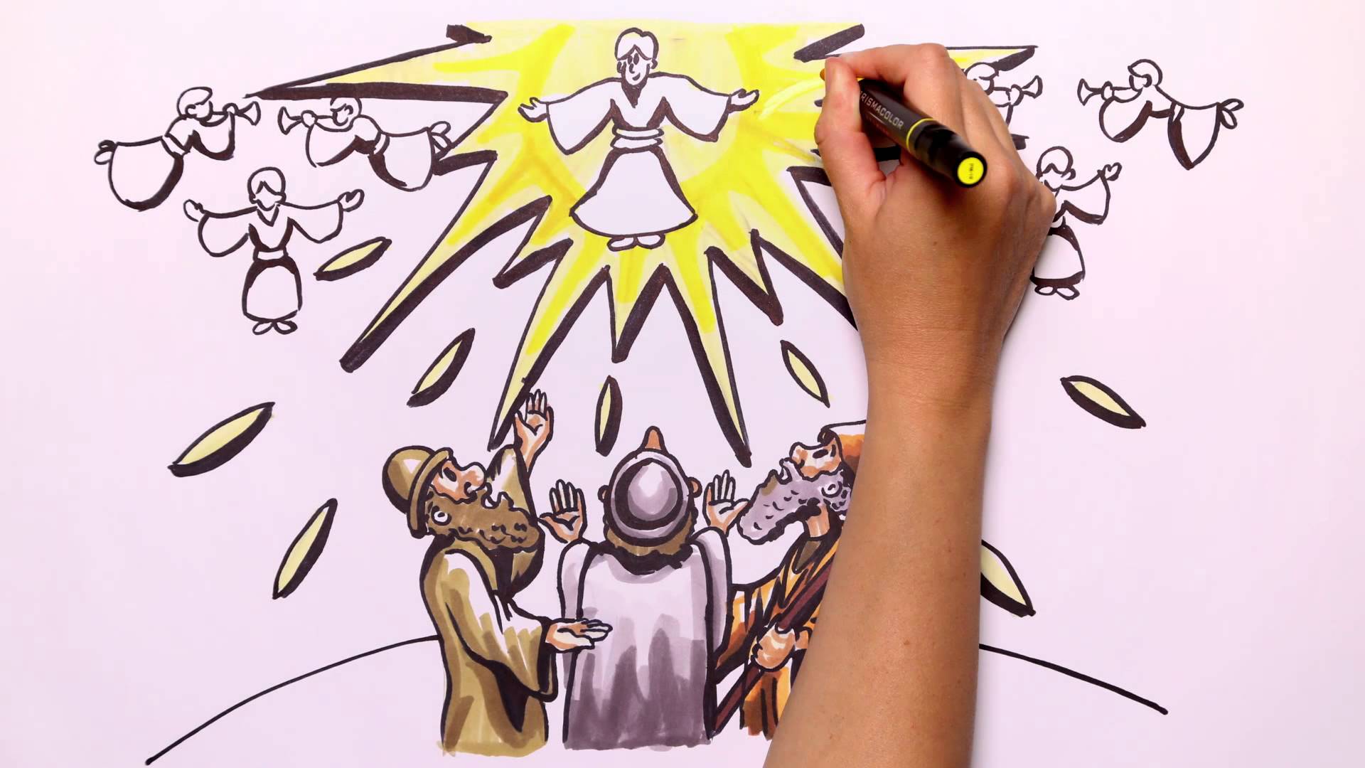 1920x1080 Speed Sketch Bible Stories Advent - Advent Sketch