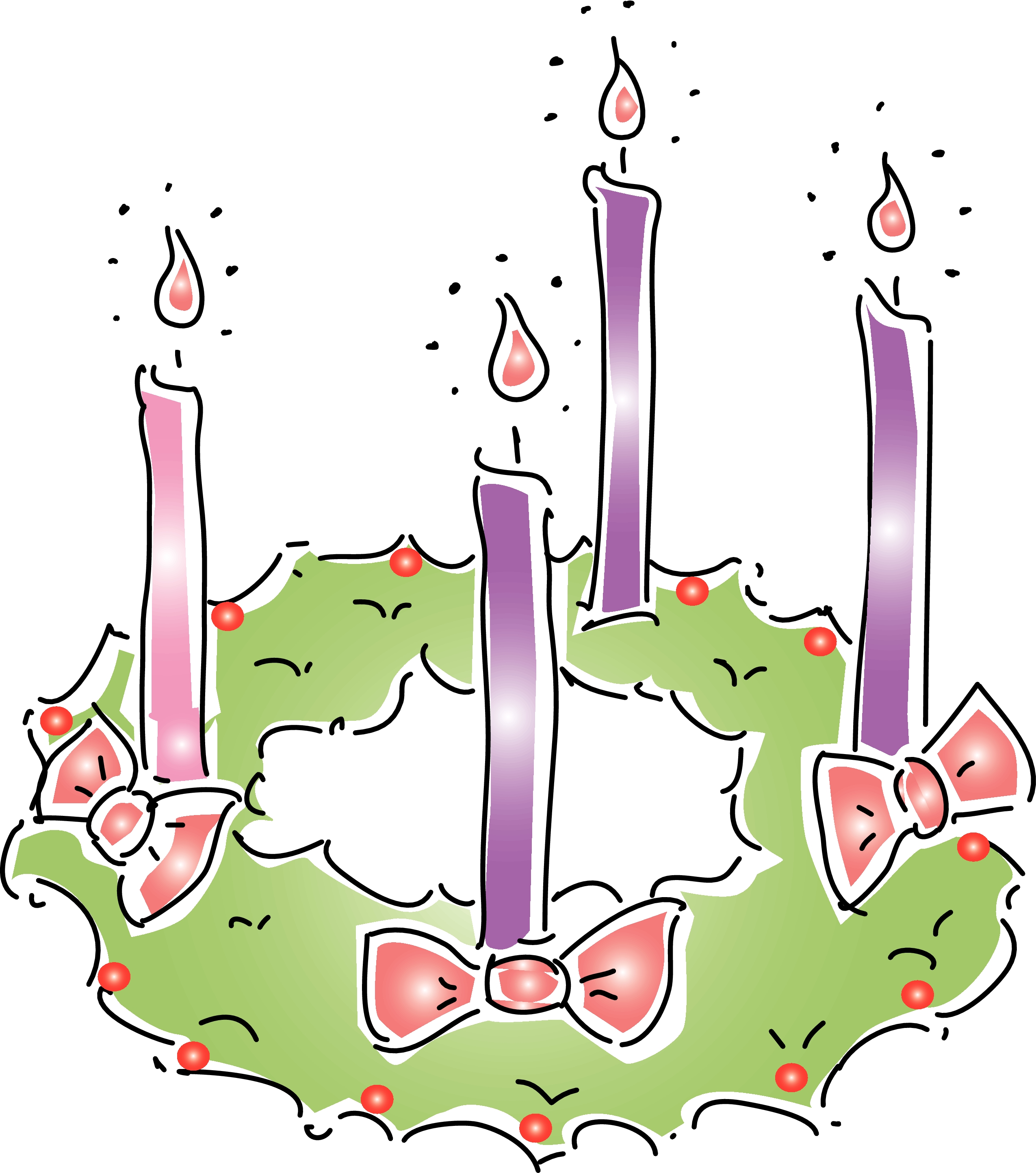 Advent Wreath Sketch at Explore collection of