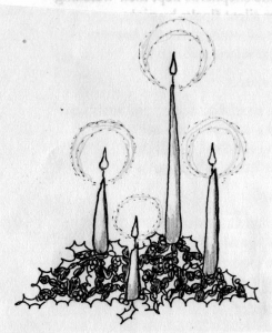 245x300 What Is Advent Heliopolis Community Church - Advent Wreath Sketch