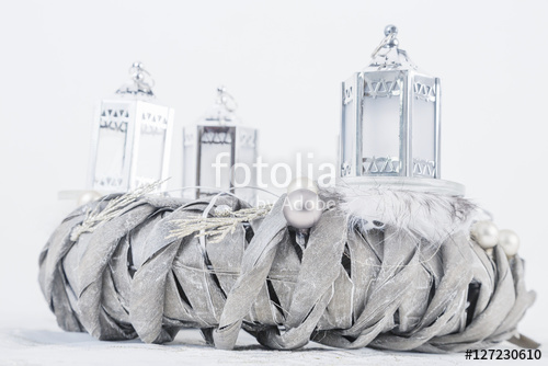 500x334 Advent Wreath With Metallic Candles Stock Photo And Royalty Free - Advent Wreath Sketch