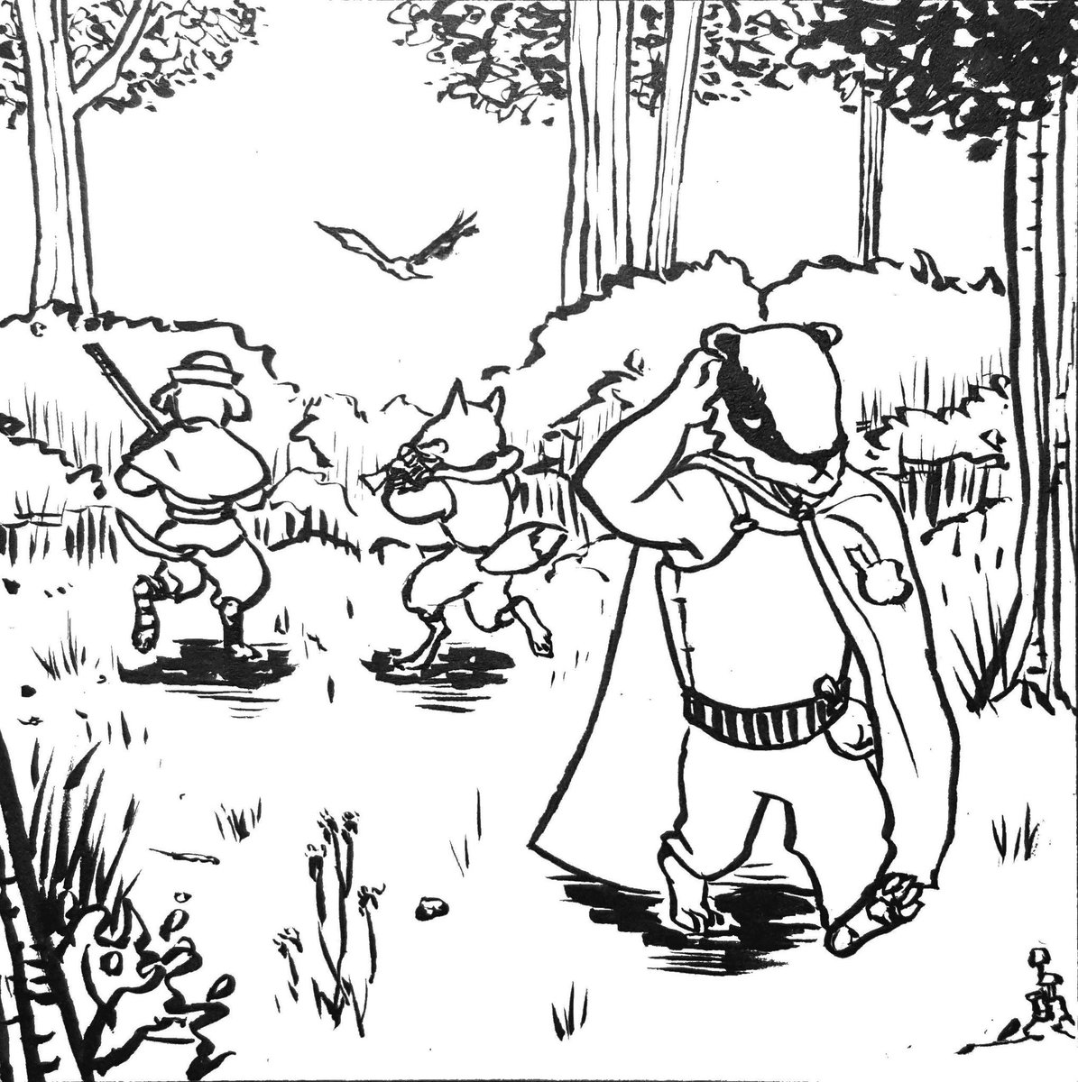 1195x1200 Karen Luk On Twitter Tired Salesman Checks In With A Partner - Adventure Sketch