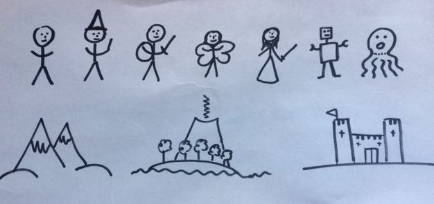 626x295 Sketching Out An Adventure Amazing Tales - Adventure Sketch