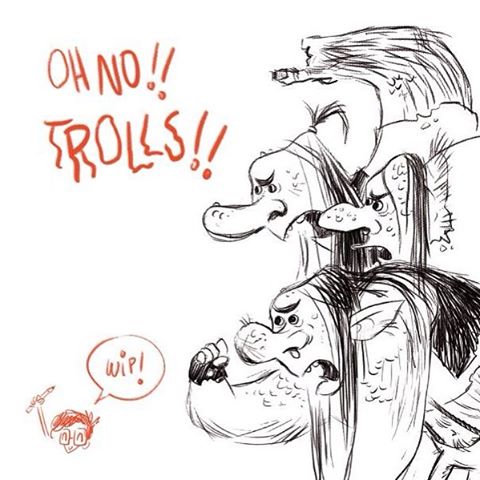 480x480 Trolls - Adventure Sketch