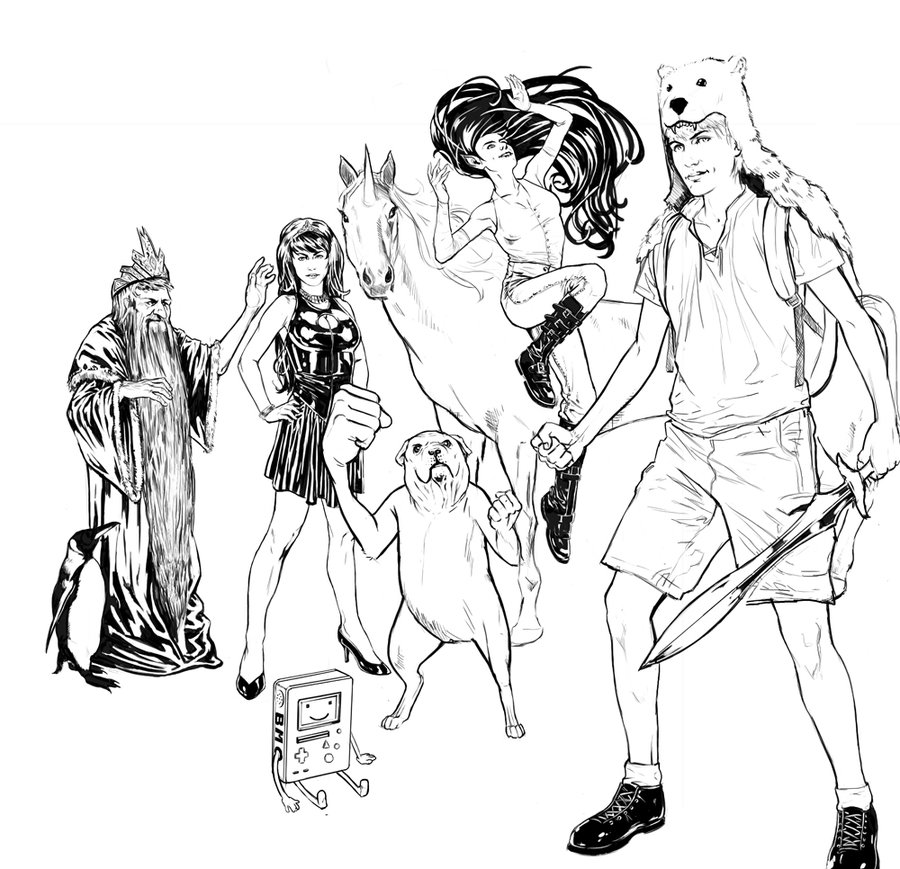 900x869 Adventure Time Sketch By Empireparade - Adventure Sketch