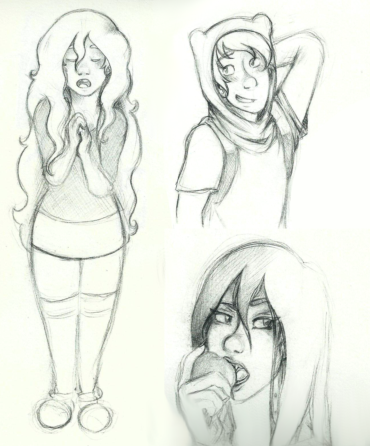 1296x1563 Adventure Time Sketches Weasyl - Adventure Time Sketch