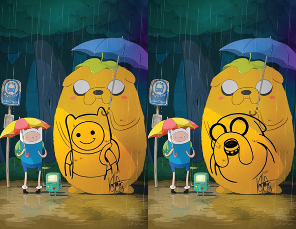 600x464 Dynamic - Adventure Time Sketch