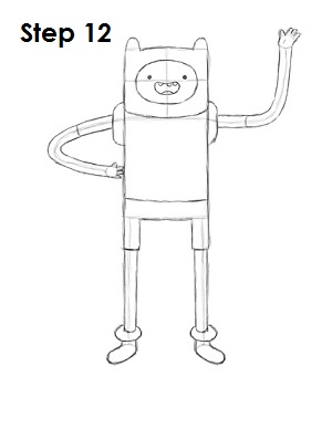 300x388 How To Draw Finn (Adventure Time) - Adventure Time Sketch