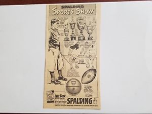 300x225 Bobby Jones Golf Ed Delhanty Baseball Spalding 1951 Advertisement - Advertisement Sketch