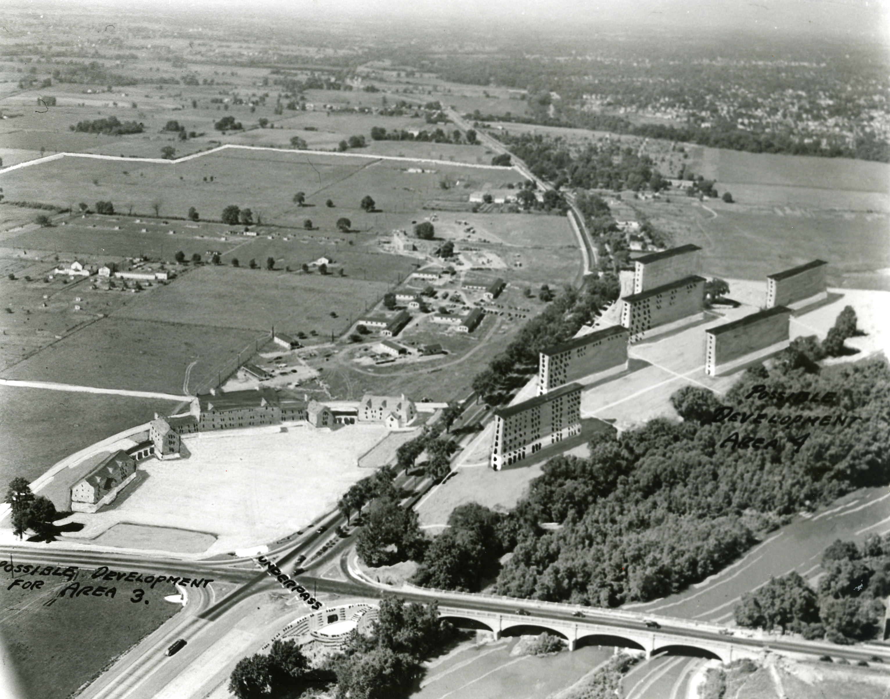 3065x2408 Aerial Sketch Of Gi Village - Aerial Sketch